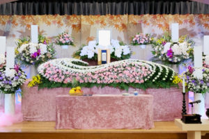 施工事例 ｜ オリジナル花祭壇１１