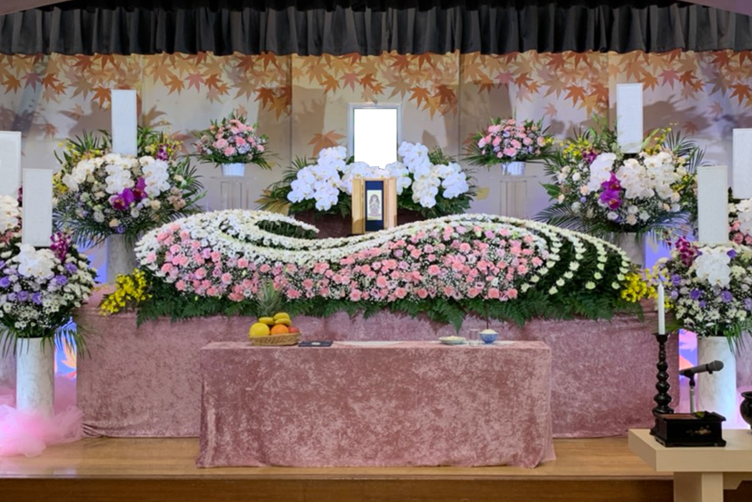 施工事例 ｜ オリジナル花祭壇１１