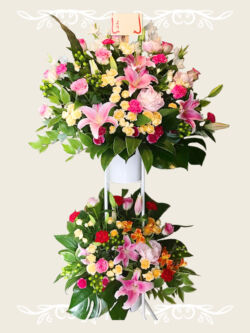 ¥22,000(税込) スタンド2段花